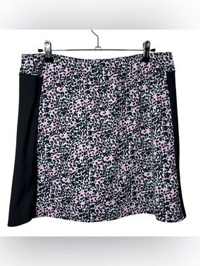 San Soleil Skort Multicolor Stretchy Golf Tennis Athletic Size Large UV 50